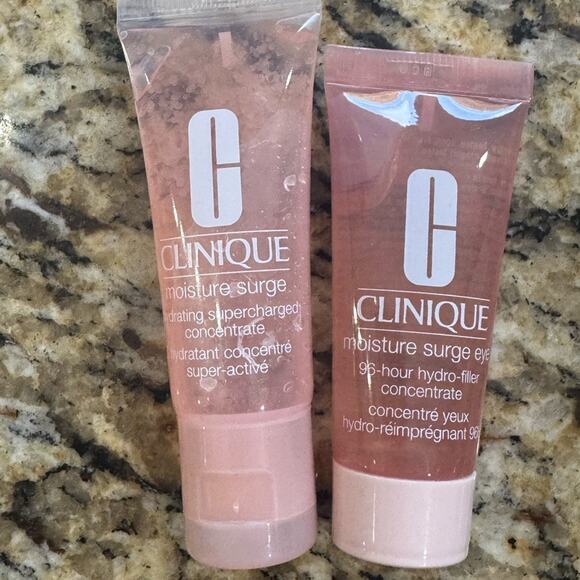 Clinique Moisture Surge Hydrating Concentrate & eye hydro filler samples - Picture 1 of 4